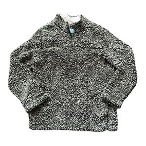 Class Club Pullover Boys Size 14/16 Sherpa Half‎ Zip Long Sleeve